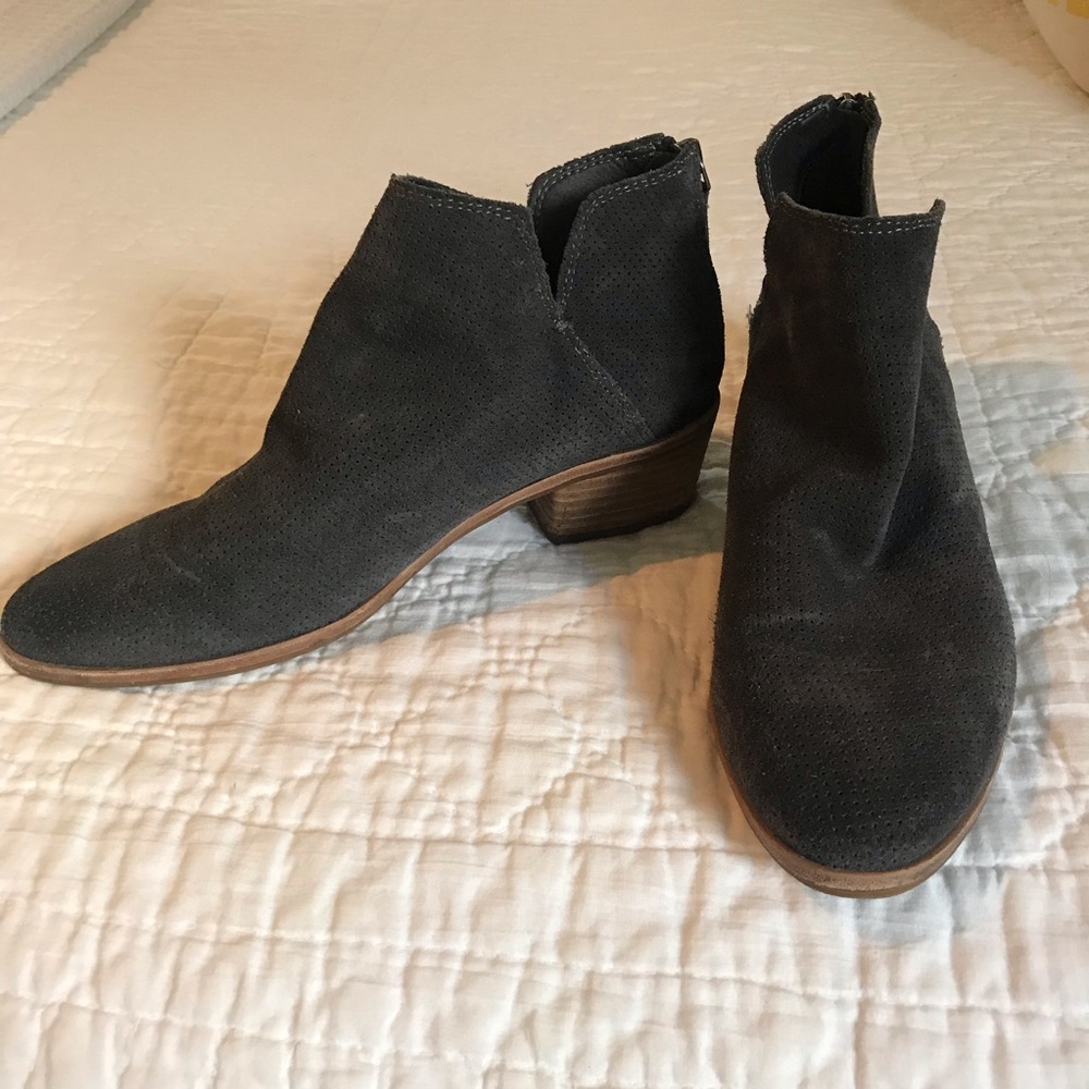 Charcoal Dolce Vita booties